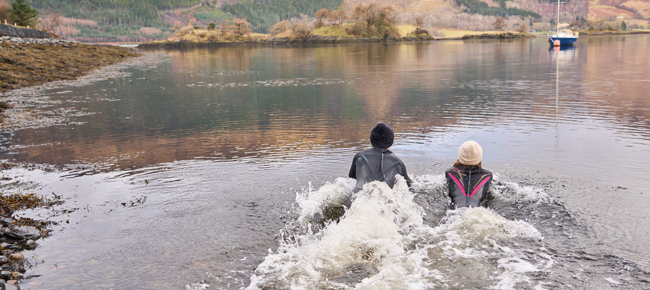 Wild Swimming near Glencoe